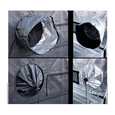 1680D Grow Tent mesh vents and exhaust ducts
