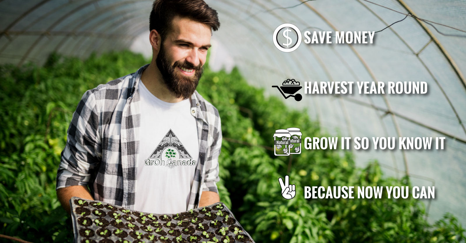 Benefits of growing indoors