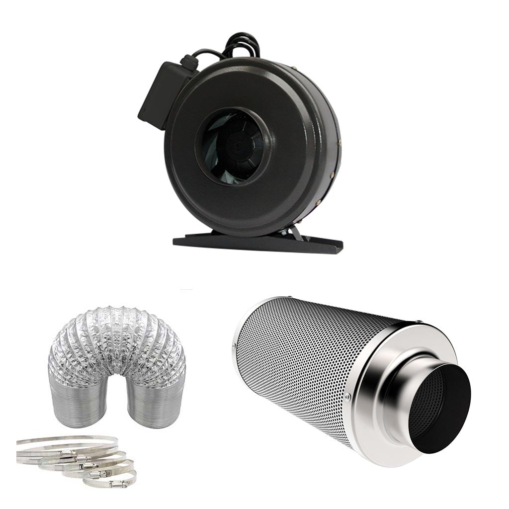 6'' Grow Fan and Filter Combo