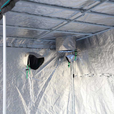 INDOOR GROWING TENT DUAL LAYERED VENTS