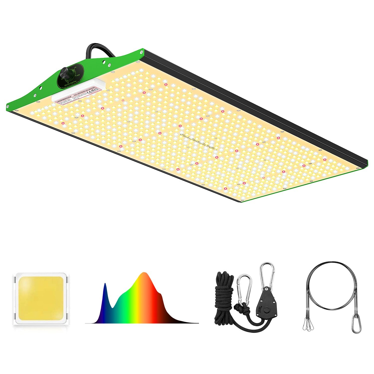 Viparspectra 2500W LED Grow Light PRO Series (P2500)