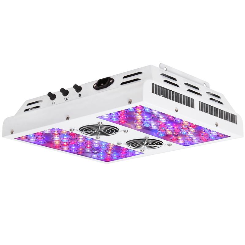 VIPARSPECTRA 450W LED Grow Light (PAR450) - 3 Dimmers 12-Band Full Spectrum