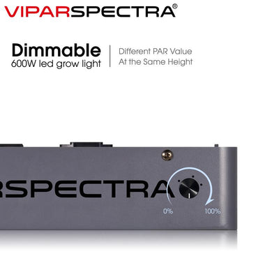 Viparspectra 600W Dimmable LED Grow Light (VA600)